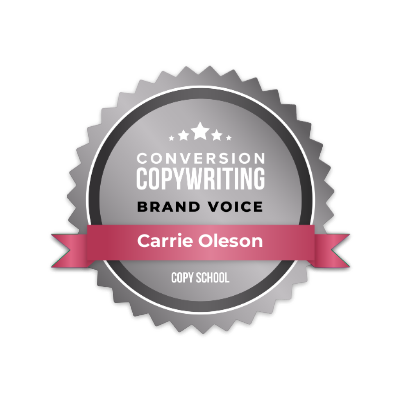 Conversion Copywriting Brand Voice